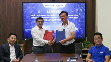 Advantech Việt Nam và ETEK ký thoả thuận hợp tác chiến lược về thúc đẩy chuyển đổi số trong lĩnh vực sản xuất thông minh